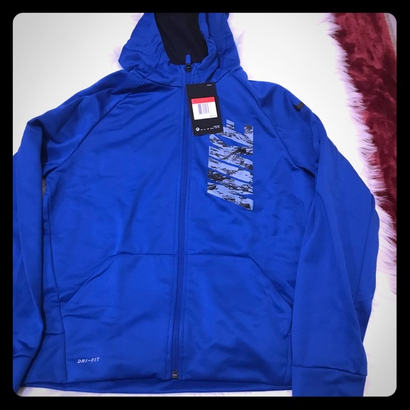Nike Other - Nike Blue Boys Therma Sweatshirt / Hoodie L